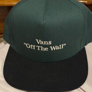 Vans Dark Green and Black Cap
